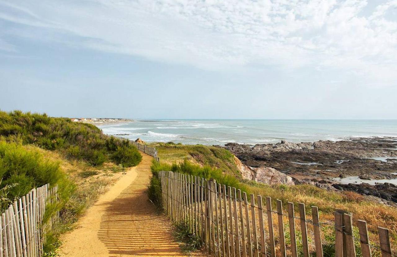Chalet Pour 6, Residence De Vacances Avec Piscine Bretignolles-sur-Mer ภายนอก รูปภาพ