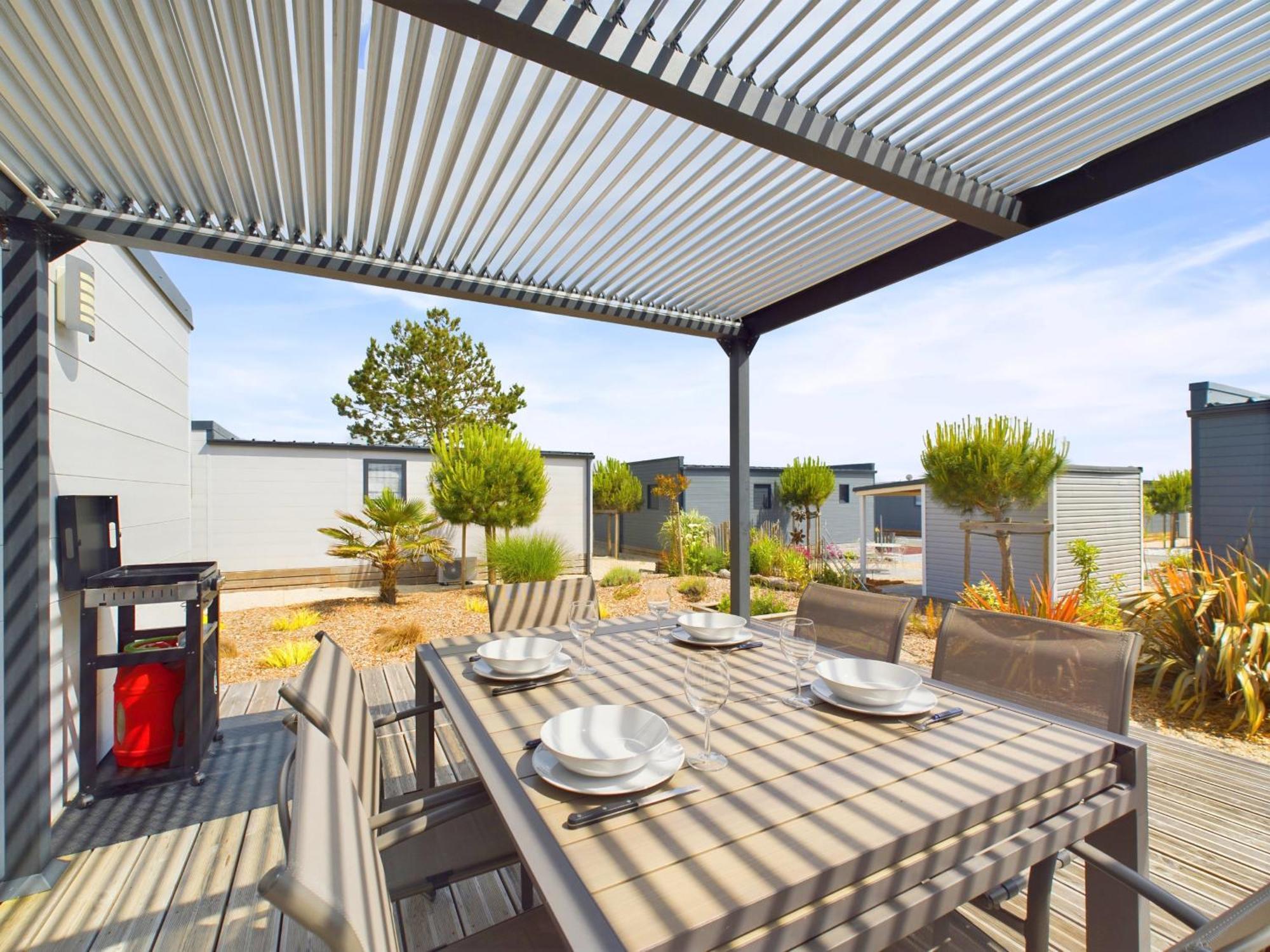 Chalet Pour 6, Residence De Vacances Avec Piscine Bretignolles-sur-Mer ภายนอก รูปภาพ